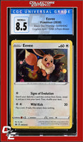 SWSH Black Star Promo Eevee SWSH042 Cosmos Holo DAB 3-Pack Blister CGC 8.5
