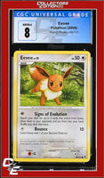 Rising Rivals Eevee 59/111 CGC 8
