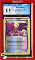Plasma Storm Escape Rope 120/135 Rev. Holo Pokemon League CGC 8.5
