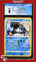 Ultra Prism Empoleon 34/156 Reverse Holo Pokemon League CGC 8
