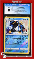 Ultra Prism Empoleon 34/156 Reverse Holo Pokemon League CGC 9
