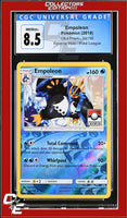 Ultra Prism Empoleon 34/156 Reverse Holo Pokemon League CGC 8.5
