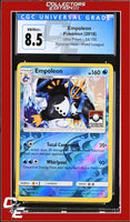 Ultra Prism Empoleon 34/156 Reverse Holo Pokemon League CGC 8.5
