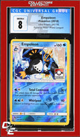 Ultra Prism Empoleon 34/156 Reverse Holo Pokemon League CGC 8
