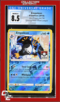 Ultra Prism Empoleon 34/156 Reverse Holo Pokemon League CGC 8.5
