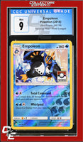 Ultra Prism Empoleon 34/156 Reverse Holo Pokemon League CGC 9
