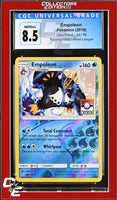 Ultra Prism Empoleon 34/156 Reverse Holo Pokemon League CGC 8.5
