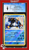 Ultra Prism Empoleon 34/156 Reverse Holo Pokemon League CGC 9
