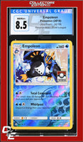 Ultra Prism Empoleon 34/156 Reverse Holo Pokemon League CGC 8.5
