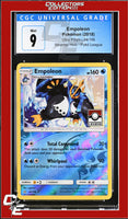 Ultra Prism Empoleon 34/156 Reverse Holo Pokemon League CGC 9
