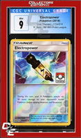 Lost Thunder Electropower 172a/214 Reverse - Alternate Art Pokemon League CGC 9
