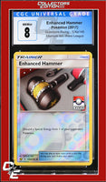 Guardians Rising Enhanced Hammer 124a/145 Alternate Art Pokemon League CGC 8
