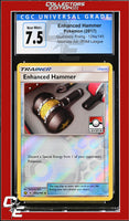 Guardians Rising Enhanced Hammer 124a/145 Alternate Art Pokemon League CGC 7.5
