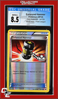 Dark Explorers Enhanced Hammer 94/108 Mirror Holo Pokemon League CGC 8.5

