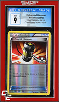 Dark Explorers Enhanced Hammer 94/108 Mirror Holo Pokemon League CGC 9
