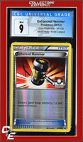 Dark Explorers Enhanced Hammer 94/108 Mirror Holo Pokemon League CGC 9
