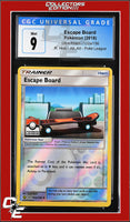 Ultra Prism Escape Board 122a/156 Reverse - Alternate Art Pokemon League CGC 9
