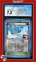 Plasma Freeze Frozen City 100/116 Crosshatch Holo Player Rewards Prog. CGC 7.5
