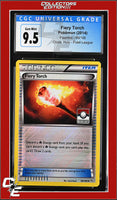 Flashfire Fiery Torch 89/106 Crosshatch Holo Pokemon League CGC GEM MINT 10
