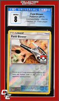 Guardians Rising Field Blower 125a/145 Alternate Art Pokemon League CGC 8
