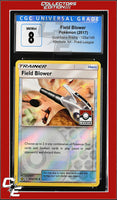 Guardians Rising Field Blower 125a/145 Alternate Art Pokemon League CGC 8
