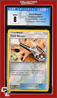 Guardians Rising Field Blower 125a/145 Alternate Art Pokemon League CGC 8
