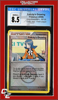 Great Encounters Felicity's Drawing 98/106 Crosshatch Holo Player Rewards Prog. CGC 8.5
