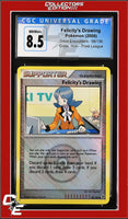 Great Encounters Felicity's Drawing 98/106 Crosshatch Holo Player Rewards Prog. CGC 8.5
