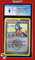 Great Encounters Felicity's Drawing 98/106 Crosshatch Holo Player Rewards Prog. CGC 9
