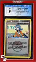 Great Encounters Felicity's Drawing 98/106 Crosshatch Holo Player Rewards Prog. CGC 9
