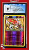 BREAKthrough Floette 102/162 Reverse Holo Pokemon League CGC 9
