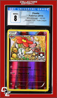 BREAKthrough Floette 102/162 Reverse Holo Pokemon League CGC 8
