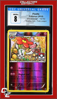 BREAKthrough Floette 102/162 Reverse Holo Pokemon League CGC 8
