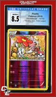 BREAKthrough Floette 102/162 Reverse Holo Pokemon League CGC 8.5
