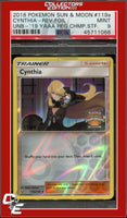 Ultra Prism 119a Cynthia Reverse Foil 2019 Regional Championships STAFF PSA 9

