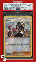 Burning Shadows 115A Guzma Reverse 2019 Alternate Art Regional STAFF PSA 9
