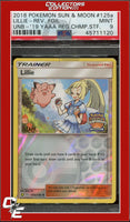 Ultra Prism 125a Lillie Reverse Foil 2019 Regional Championships STAFF PSA 9
