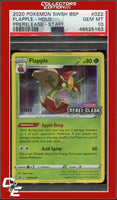 Black Star Promo Flapple SWSH022 Rebel Clash Prerelease STAFF PSA 10
