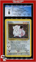 Base Set 5 Clefairy Holo CGC 6 - Subgrades
