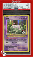 XY Evolutions Mew 53 Holo 2nd Place Pokemon League PSA 9
