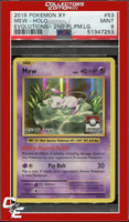 XY Evolutions Mew 53 Holo 2nd Place Pokemon League PSA 9
