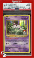 XY Evolutions Mew 53 Holo 1st Place Pokemon League PSA 9
