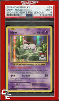 XY Evolutions Mew 53 Holo 1st Place Pokemon League PSA 9
