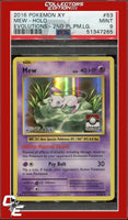 XY Evolutions Mew 53 Holo 2nd Place Pokemon League PSA 9
