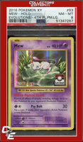 XY Evolutions Mew 53 Holo 4th Place Pokemon League PSA 8
