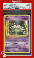 XY Evolutions Mew 53 Holo 1st Place Pokemon League PSA 9
