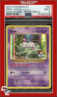 XY Evolutions Mew 53 Holo 3rd Place Pokemon League PSA 9
