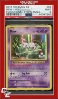 XY Evolutions Mew 53 Holo 4th Place Pokemon League PSA 9
