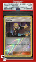 Ultra Prism 119a Cynthia Reverse Foil 2019 Regional Championships STAFF PSA 9
