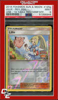 Ultra Prism 125a Lillie Reverse Foil 2019 Regional Championships STAFF PSA 9
